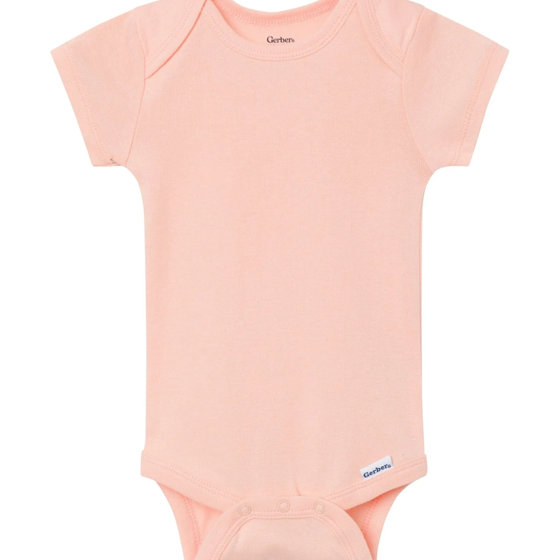 8-Pack Baby Girls Rainbow Short Sleeve Bodysuits