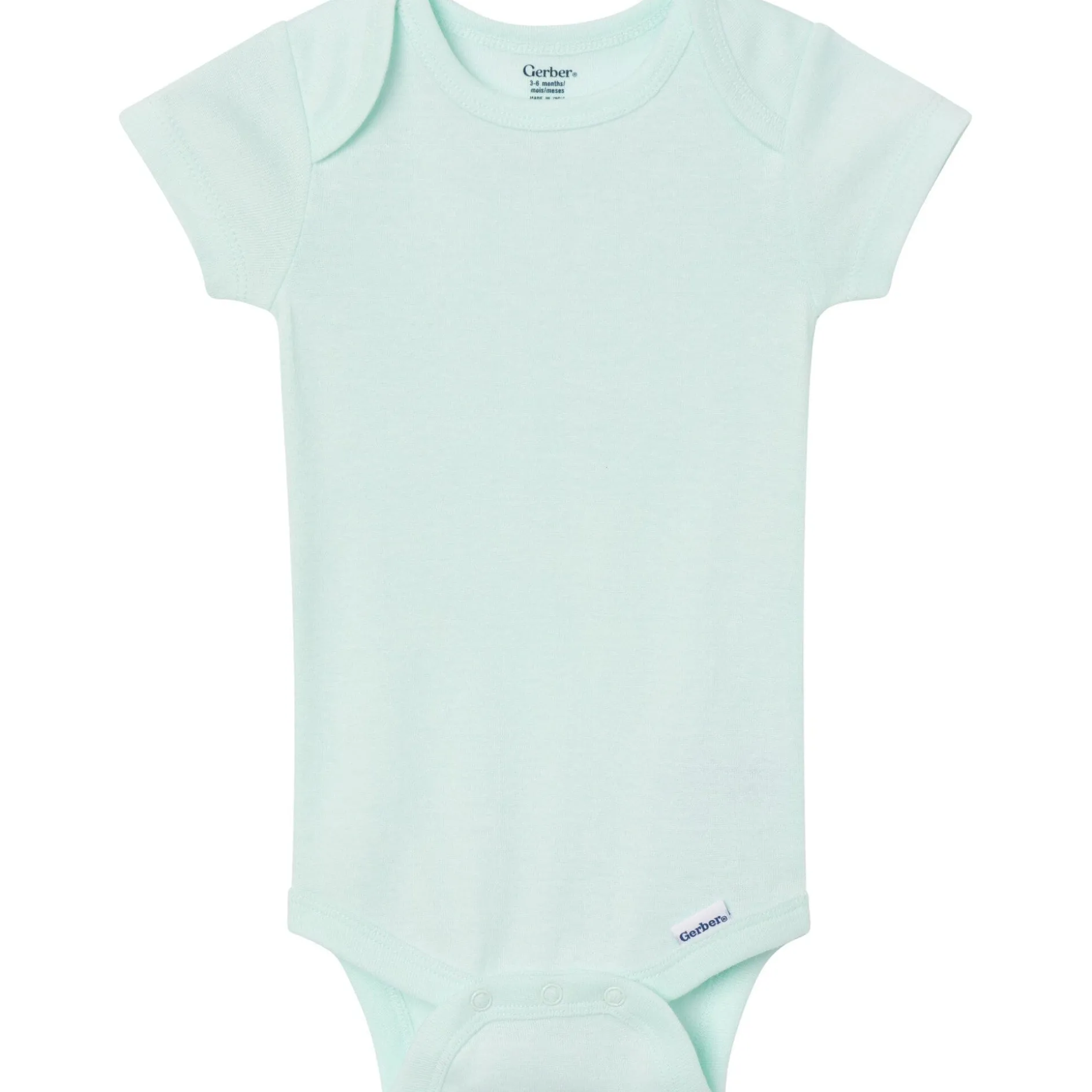 8-Pack Baby Girls Rainbow Short Sleeve Bodysuits