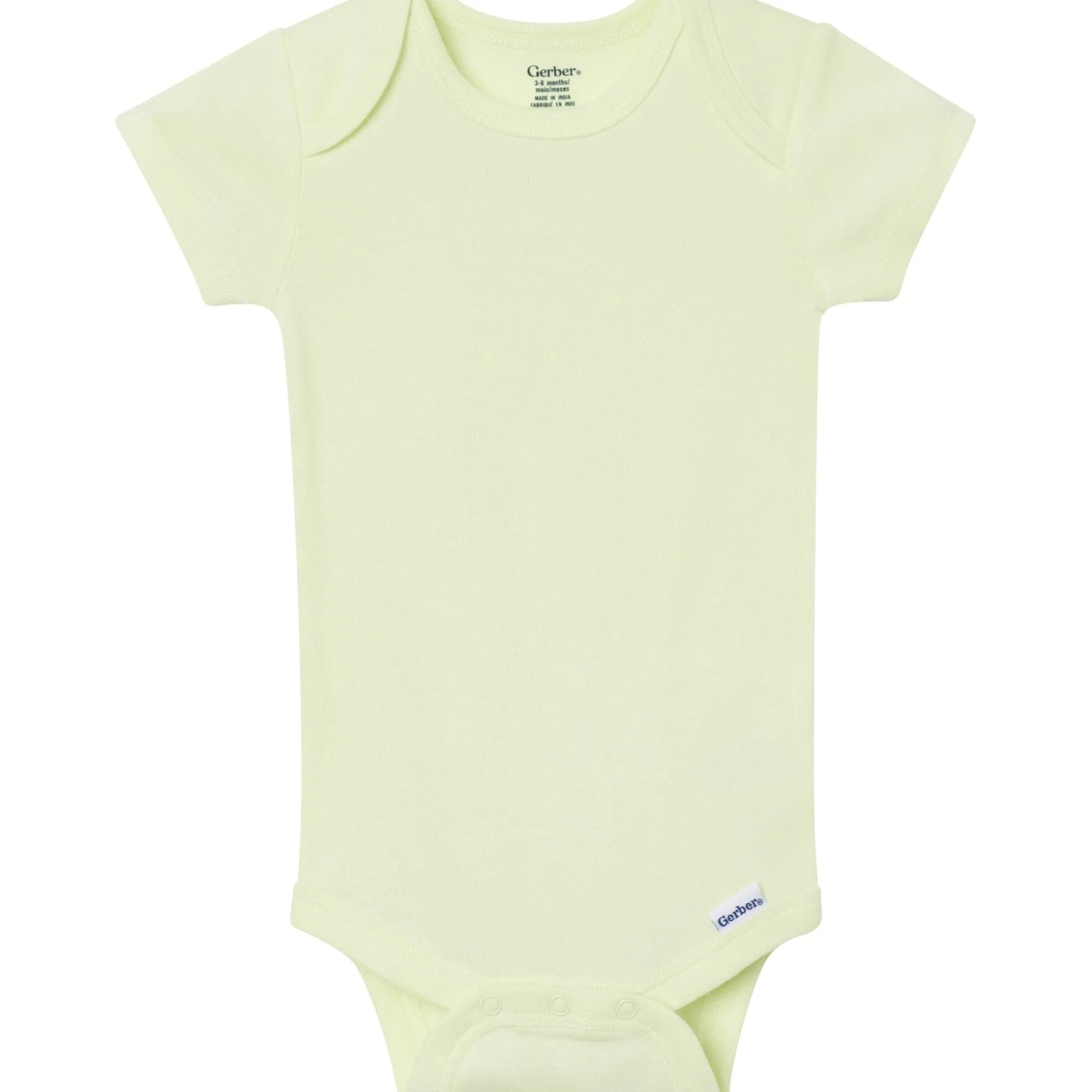 8-Pack Baby Girls Rainbow Short Sleeve Bodysuits