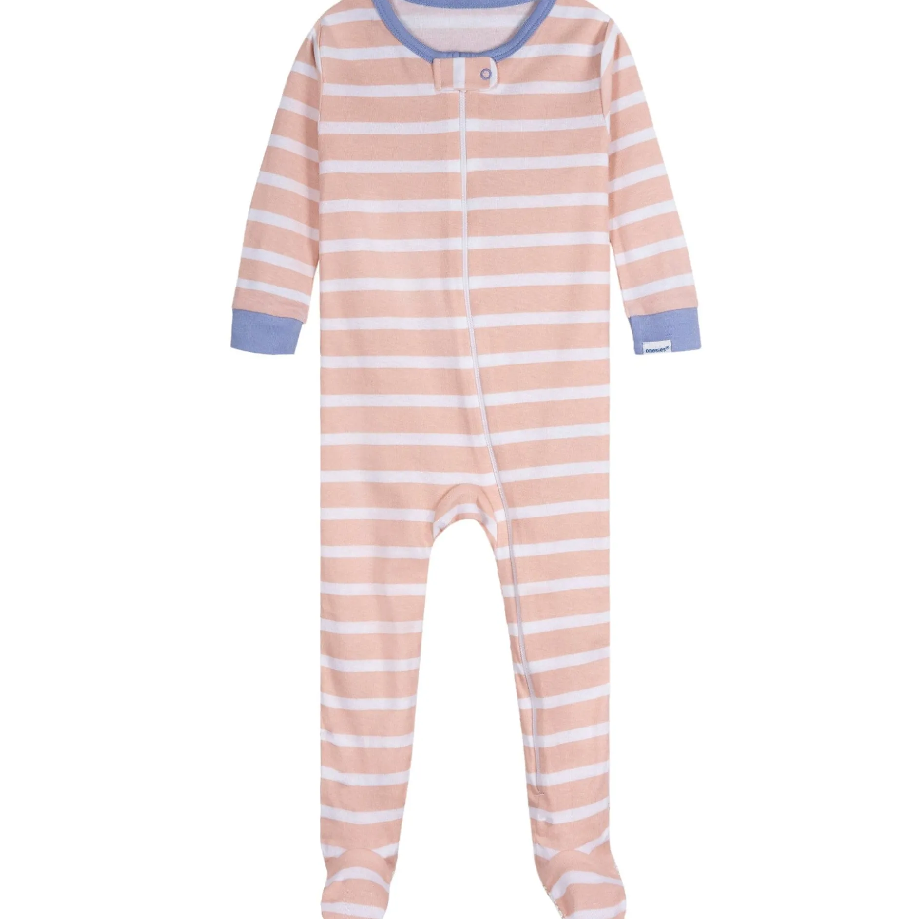 4-Pack Baby Girls Rainy Day Snug Fit Footed Pajamas