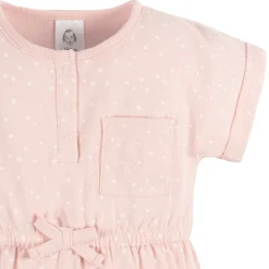 2-Pack Baby Girls Seashells Rompers