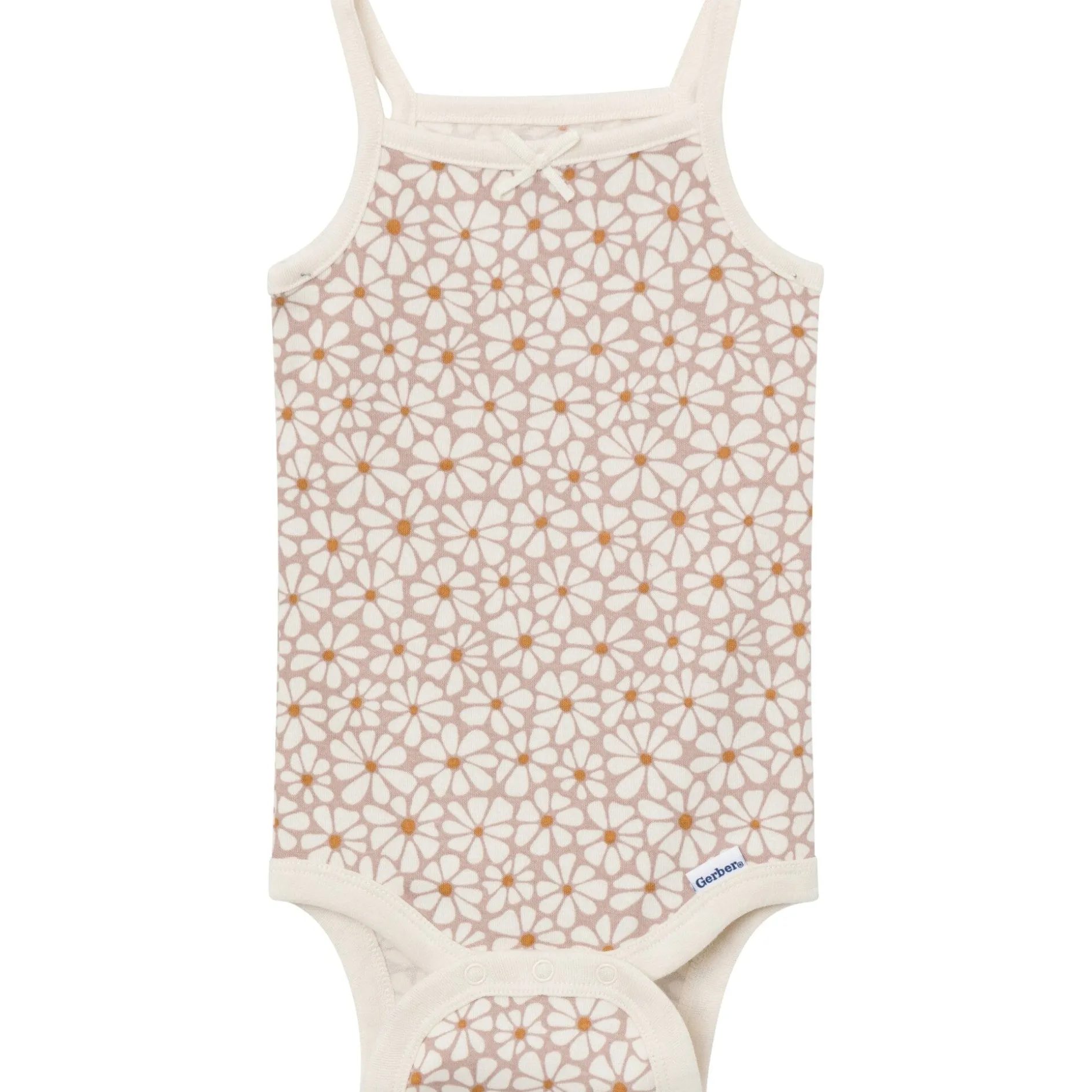 4-Pack Baby Girls Shells Sleeveless Bodysuits