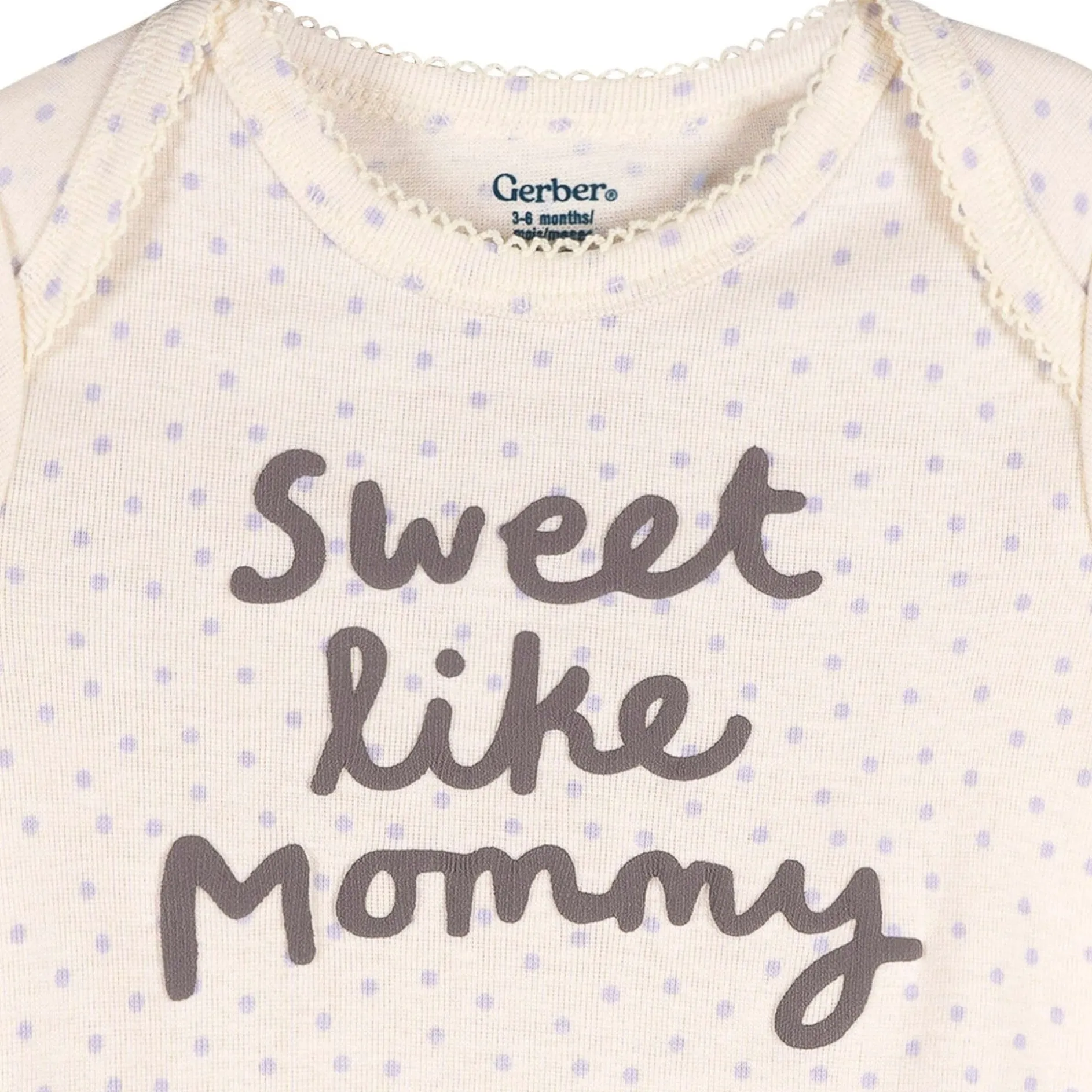 3-Pack Baby Girls Sweetie Long Sleeve Onesies® Bodysuits