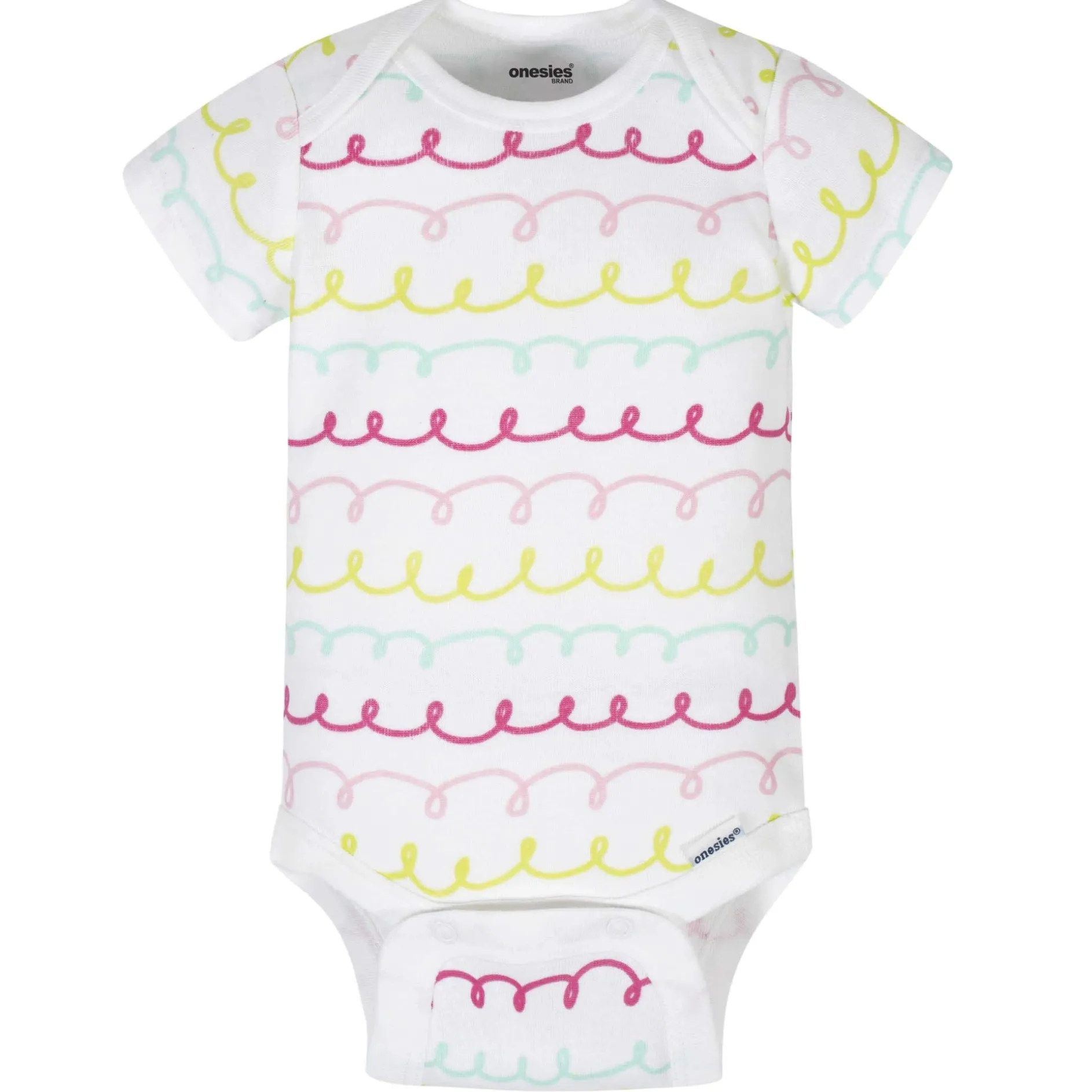 8-Pack Baby Girls Sweet Treats Onesies® Brand Bodysuits