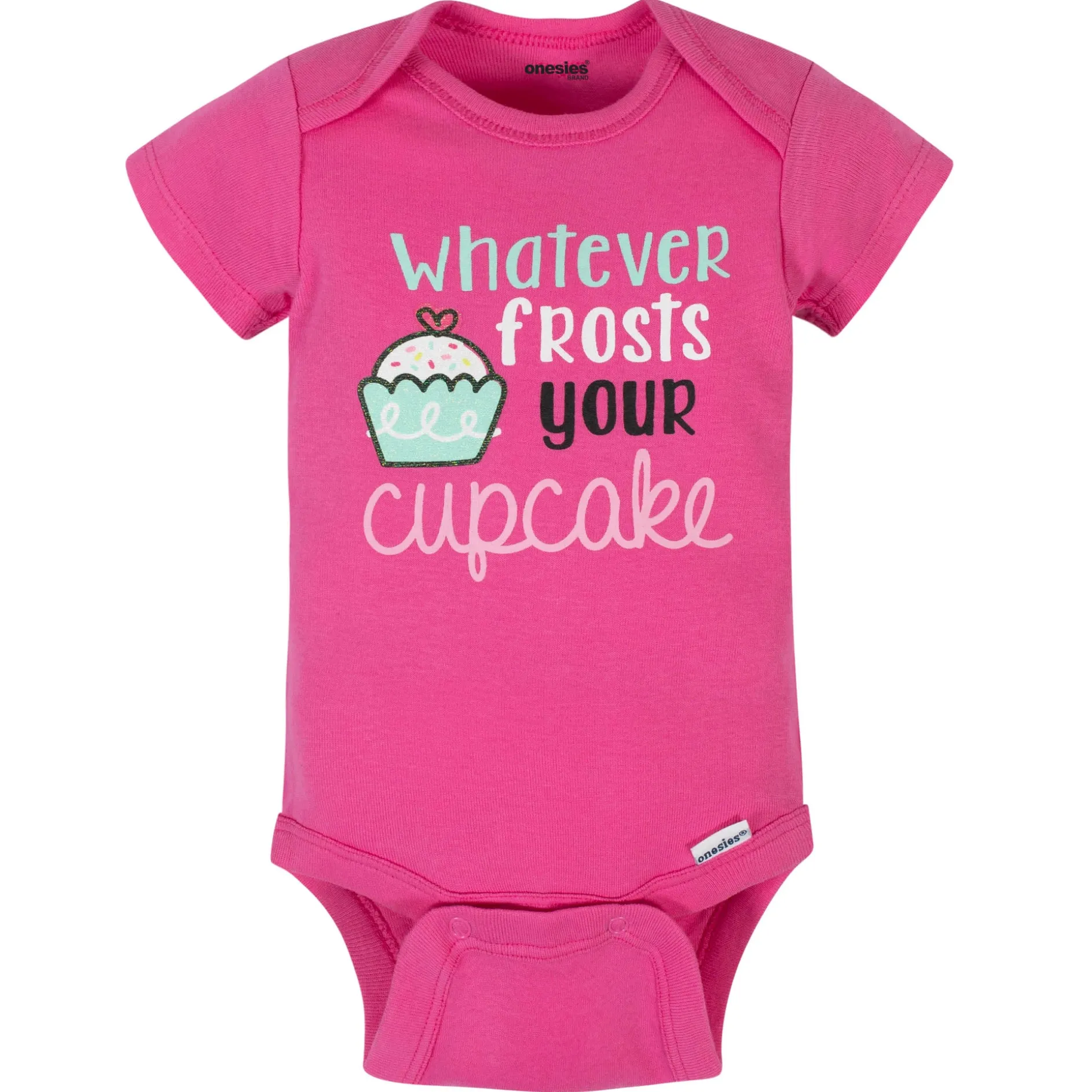 8-Pack Baby Girls Sweet Treats Onesies® Brand Bodysuits