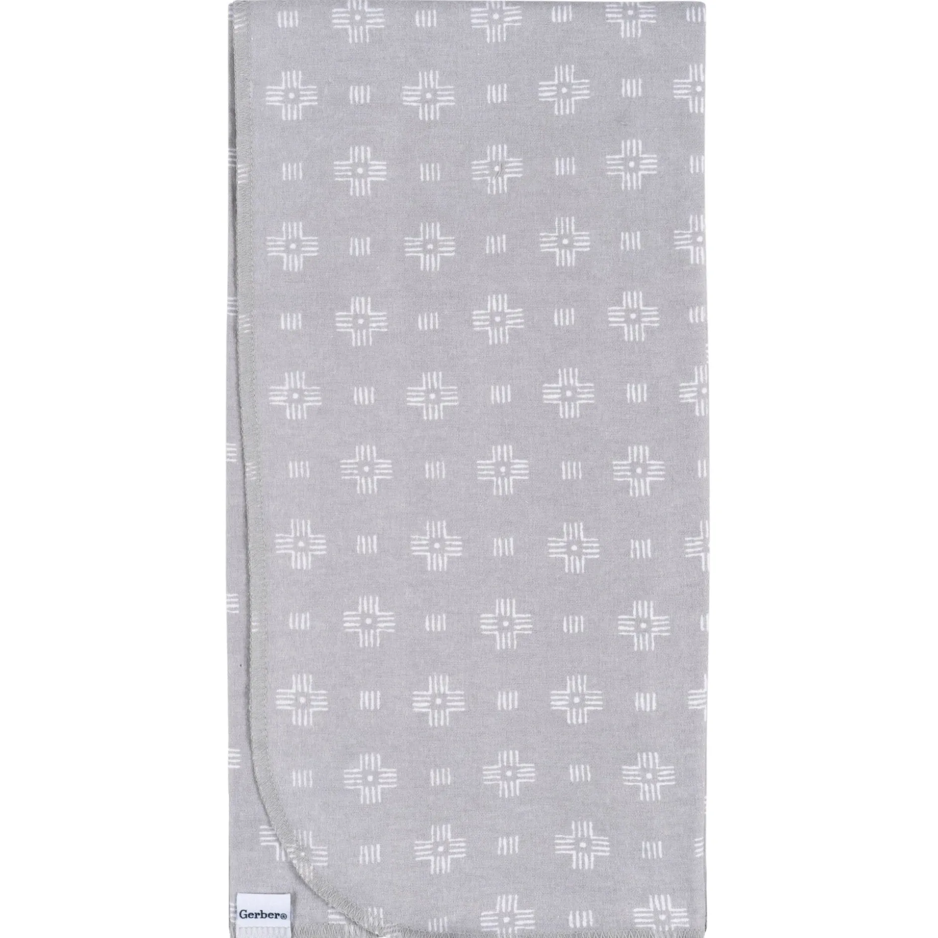 4-Pack Baby Neutral Animal Geo Flannel Blankets
