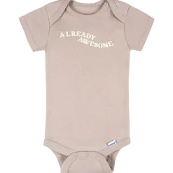 8-Pack Baby Neutral Awesome Stars Short Sleeve Onesies® Bodysuits