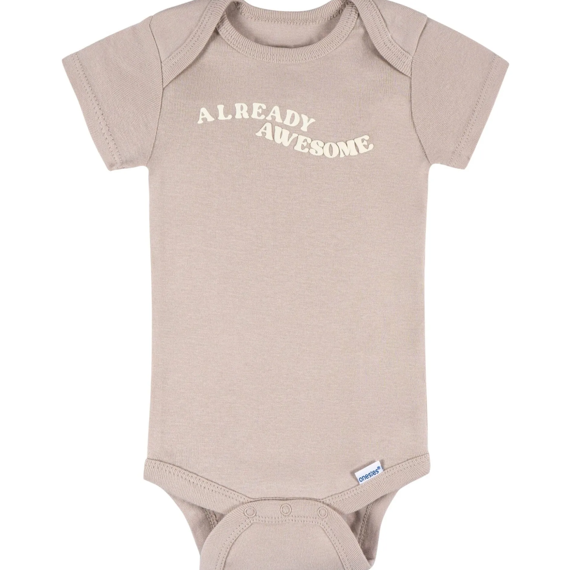 8-Pack Baby Neutral Awesome Stars Short Sleeve Onesies® Bodysuits