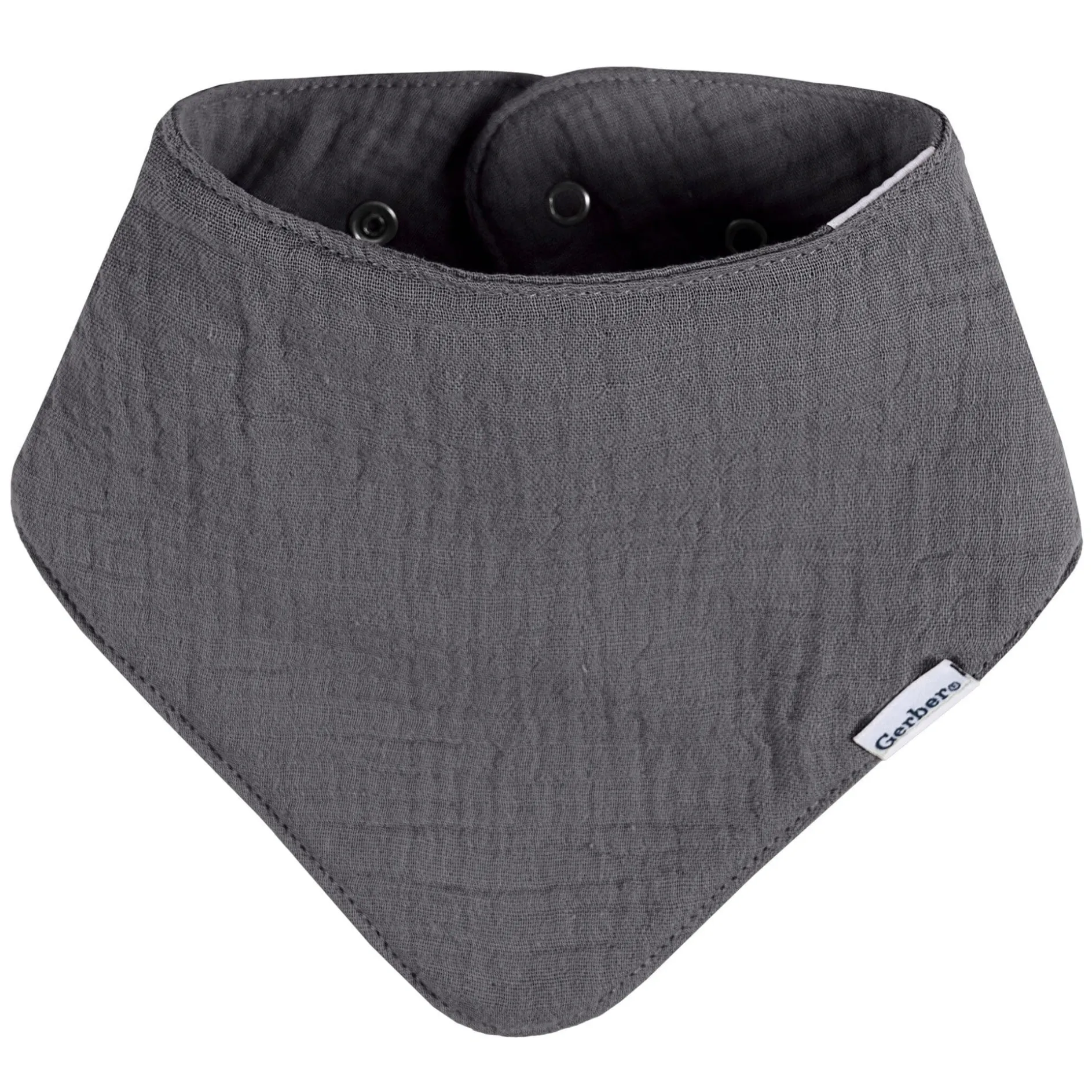 10-Pack Baby Neutral Black & White Muslin Bandana Bibs