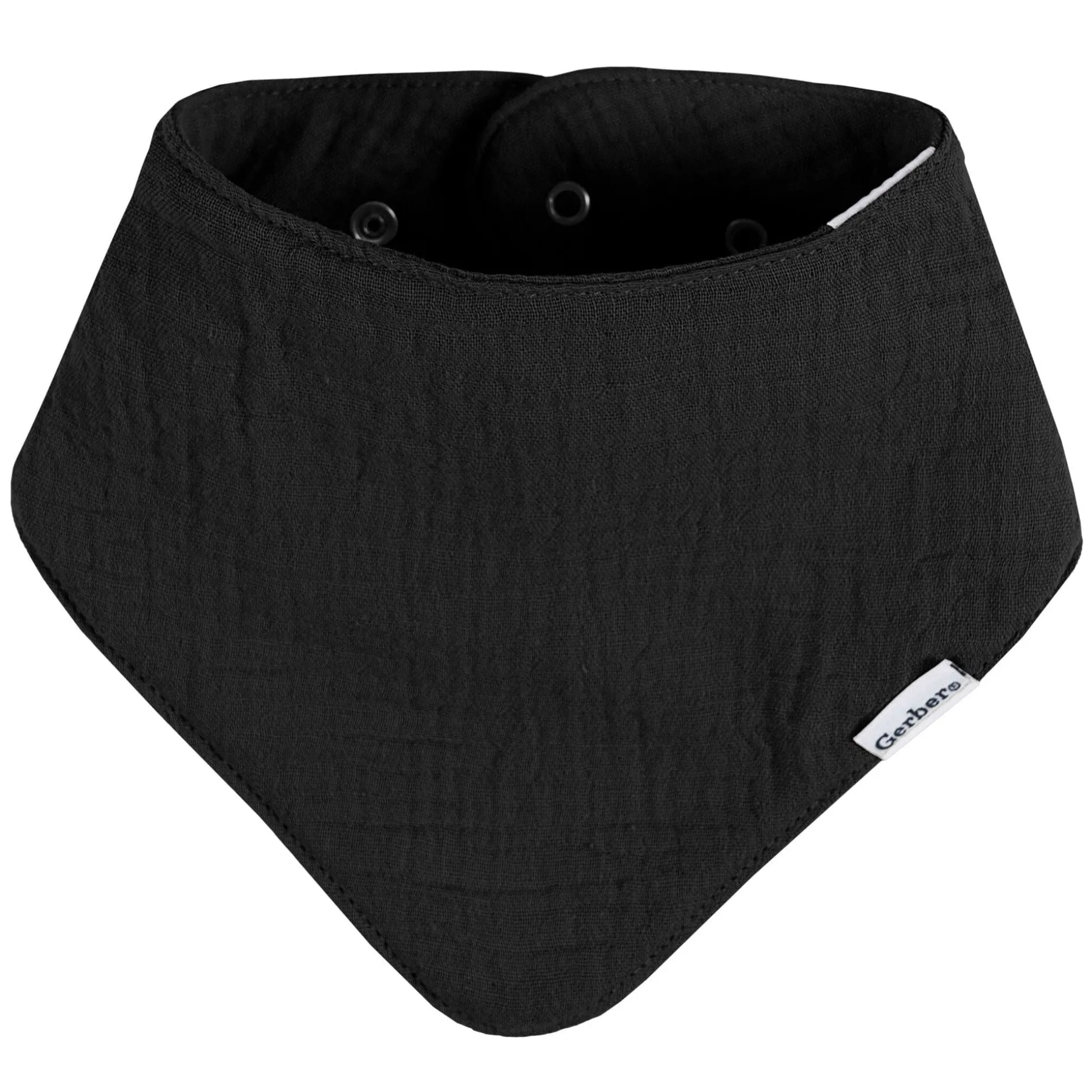 10-Pack Baby Neutral Black & White Muslin Bandana Bibs