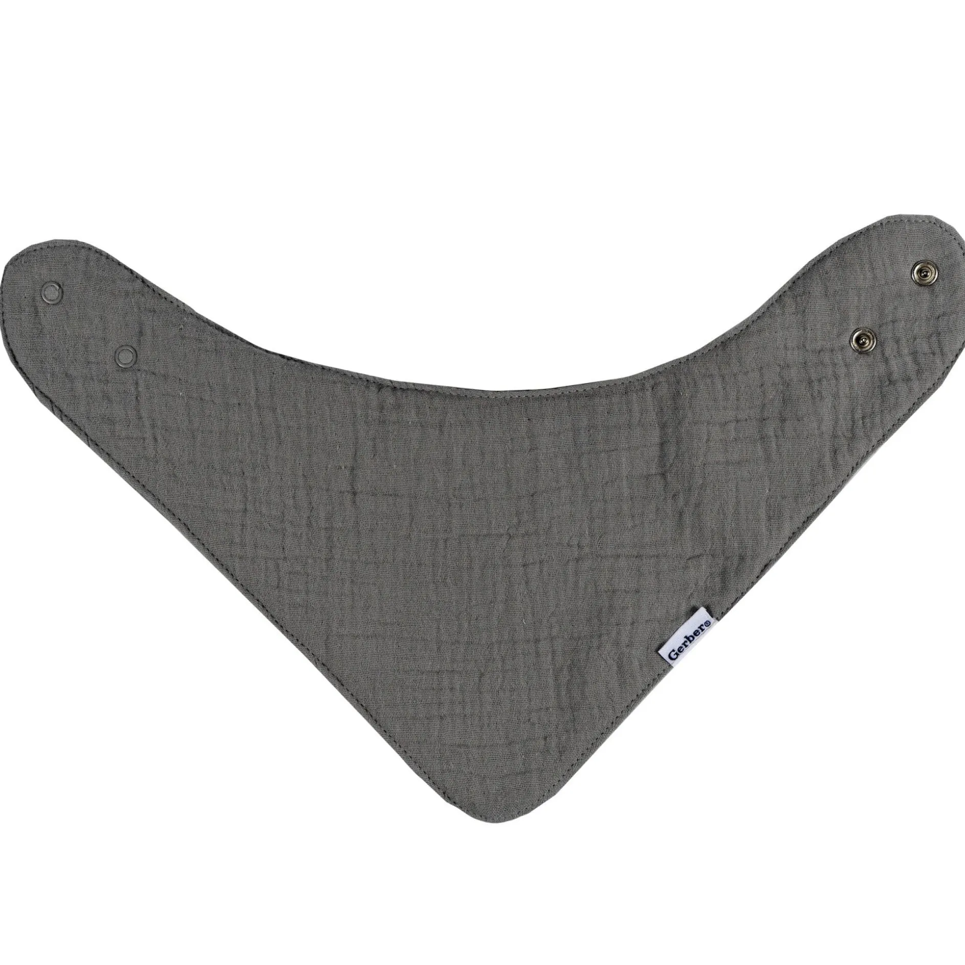 10-Pack Baby Neutral Black & White Muslin Bandana Bibs