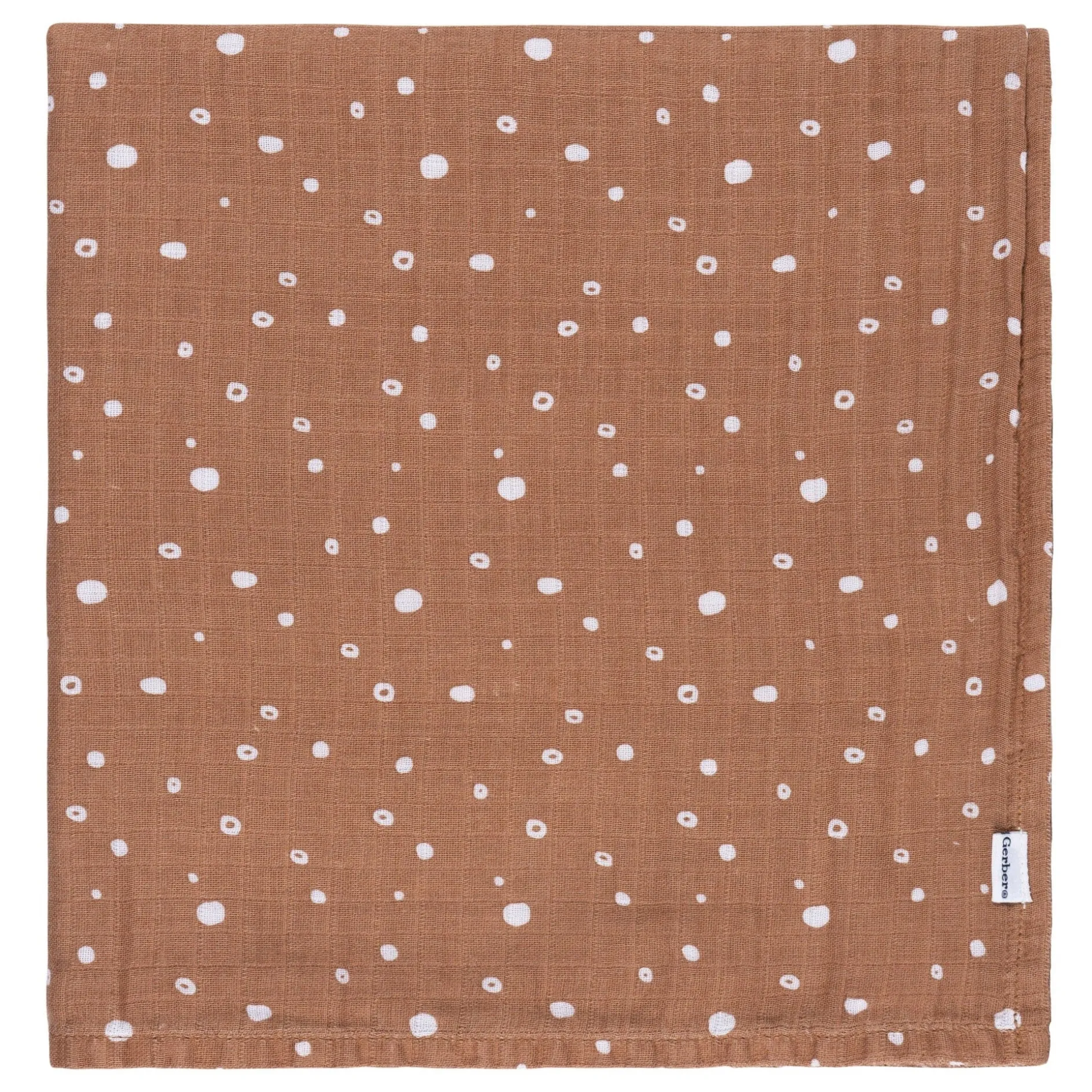 2-Pack Baby Neutral Boho Rainbow Muslin Blankets