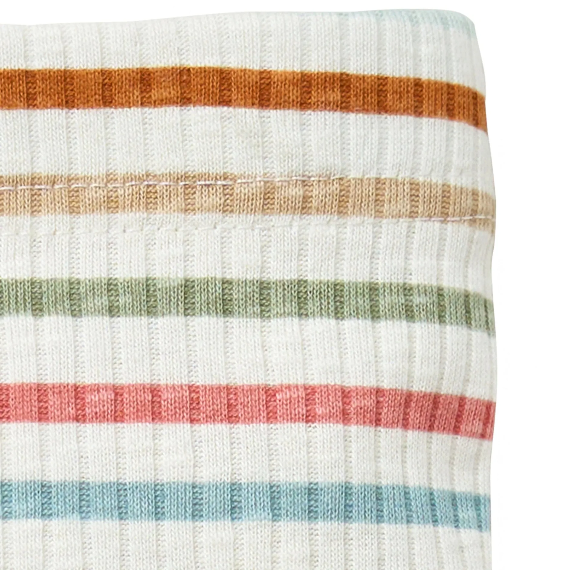 2-Pack Baby Neutral Brown & Ivory Striped Leggings