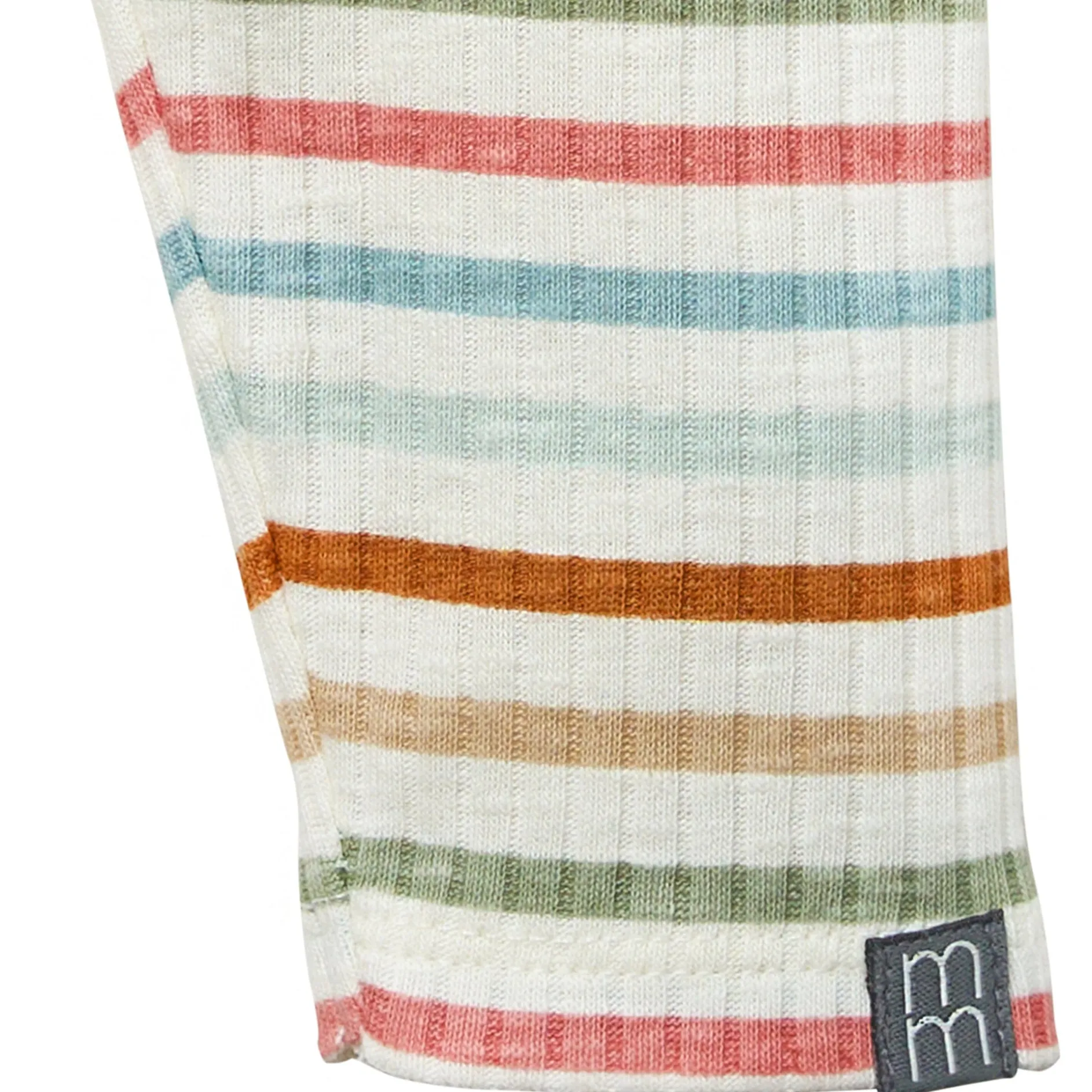 2-Pack Baby Neutral Brown & Ivory Striped Leggings