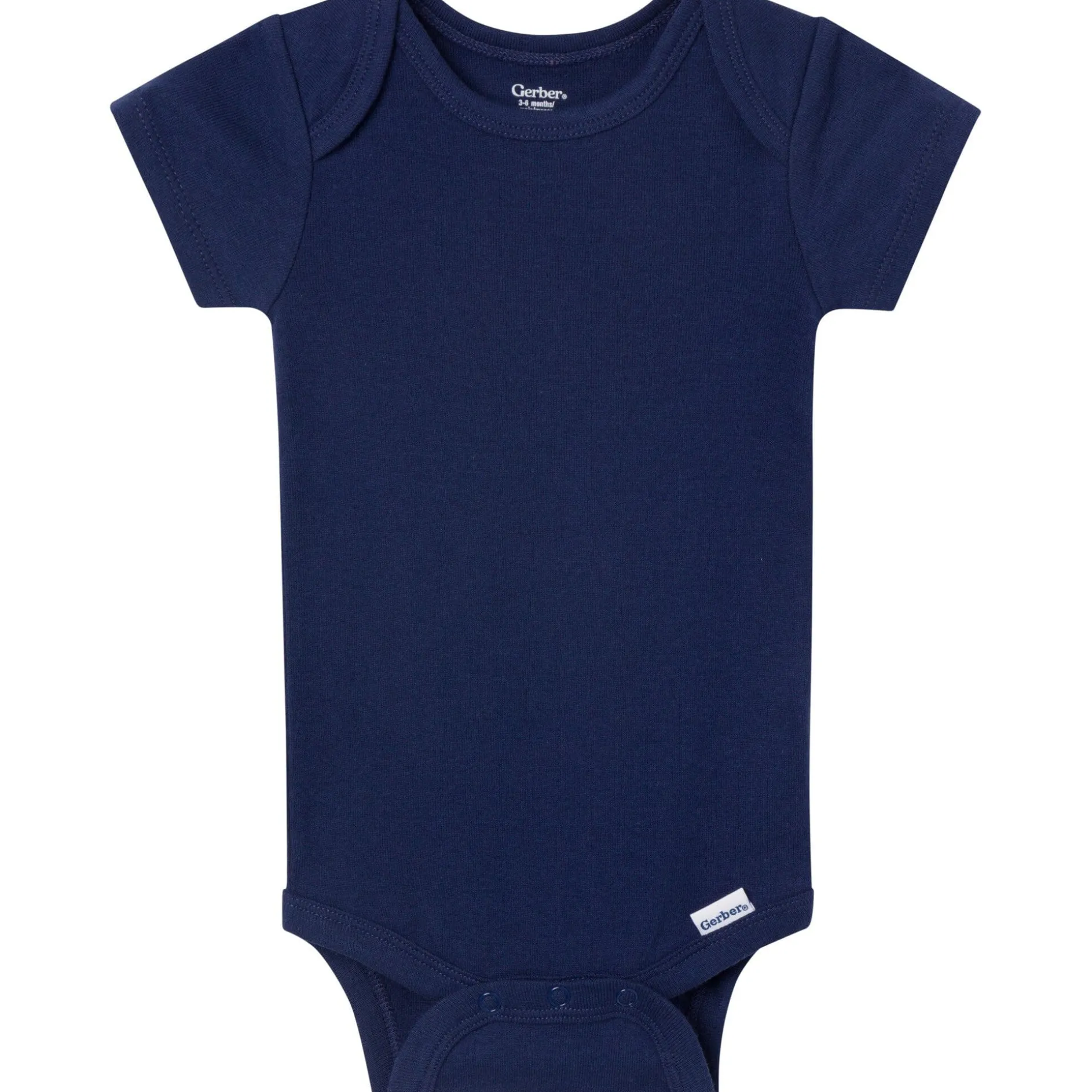 5-Pack Baby Neutral Classic Solids Short Sleeve Bodysuits