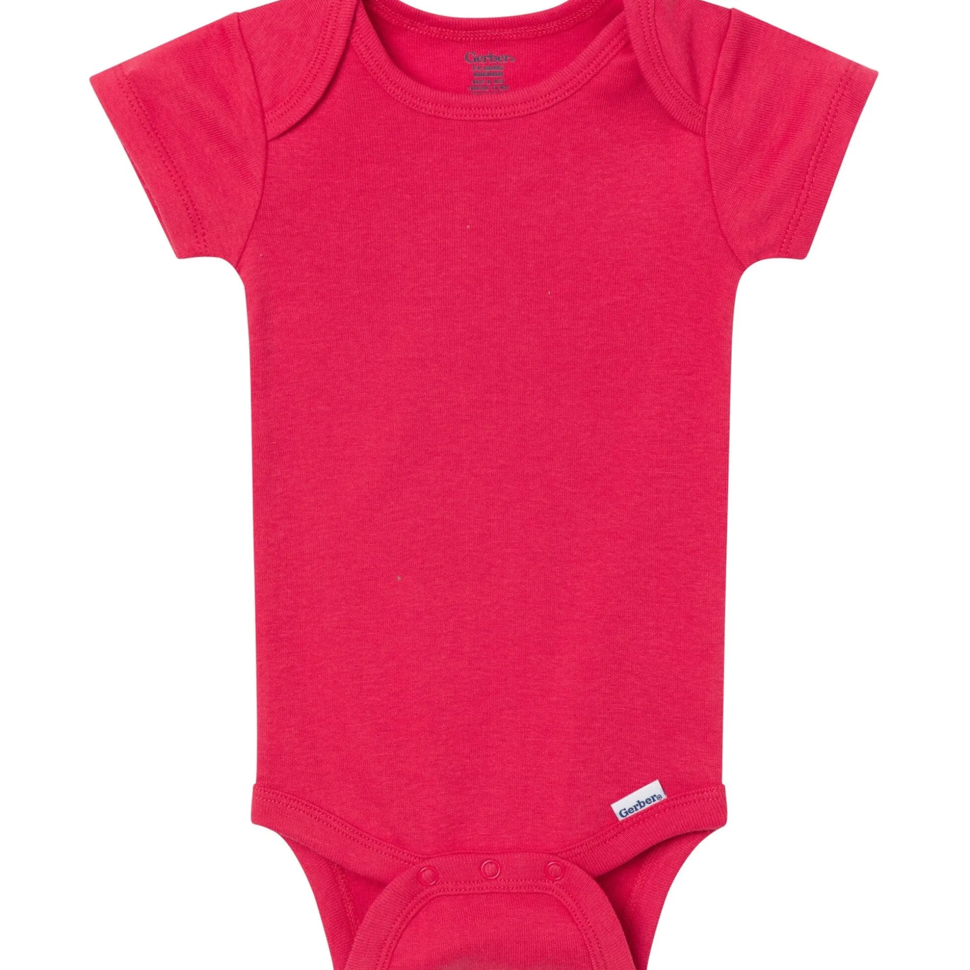 5-Pack Baby Neutral Classic Solids Short Sleeve Bodysuits