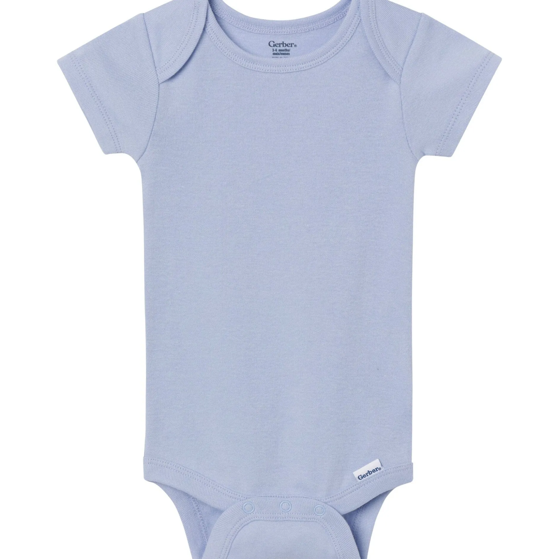 5-Pack Baby Neutral Classic Solids Short Sleeve Bodysuits