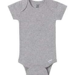5-Pack Baby Neutral Classic Solids Short Sleeve Bodysuits
