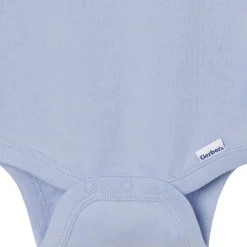 5-Pack Baby Neutral Classic Solids Short Sleeve Bodysuits