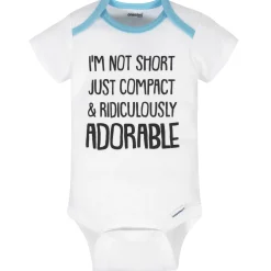 8-Pack Baby Neutral Elephant Onesies® Brand Bodysuits