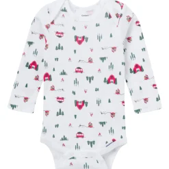 3-Pack Baby Neutral First Christmas Long Sleeve Onesies® Bodysuits
