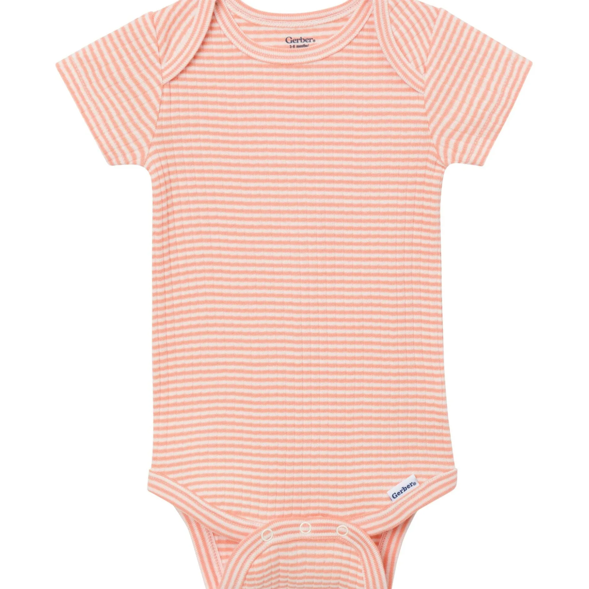 4-Pack Baby Neutral Fruit Picking Short Sleeve Bodysuits