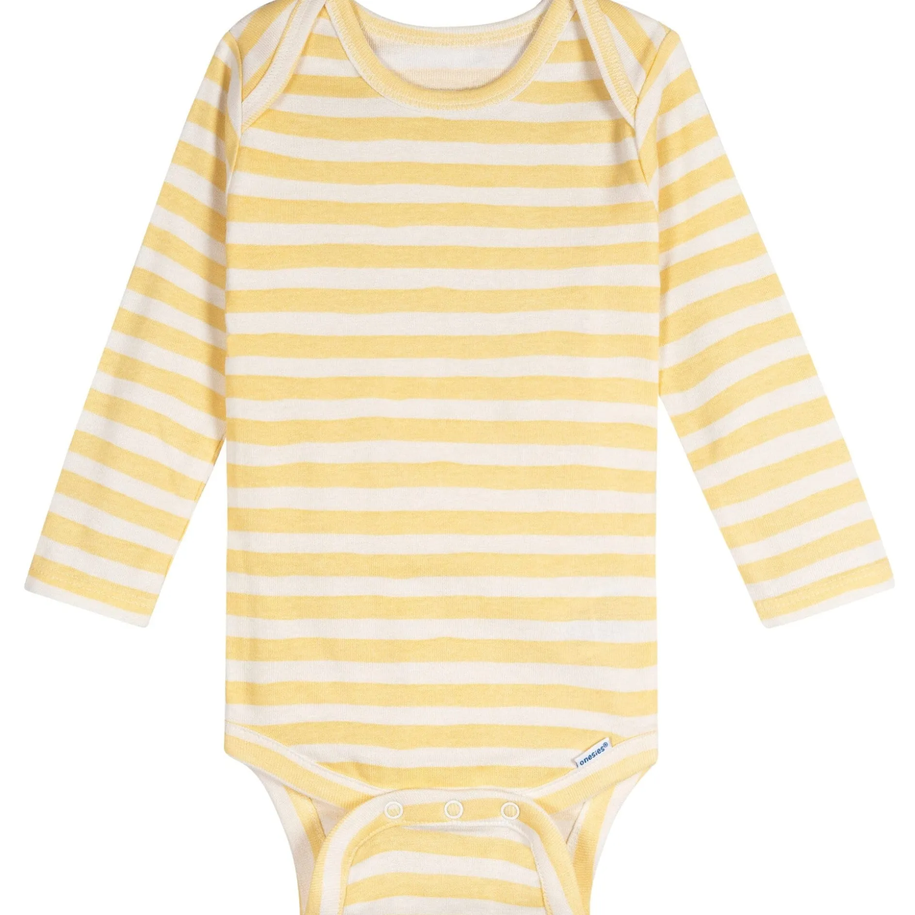 6-Pack Baby Neutral Giraffes Long Sleeve Onesies® Bodysuits