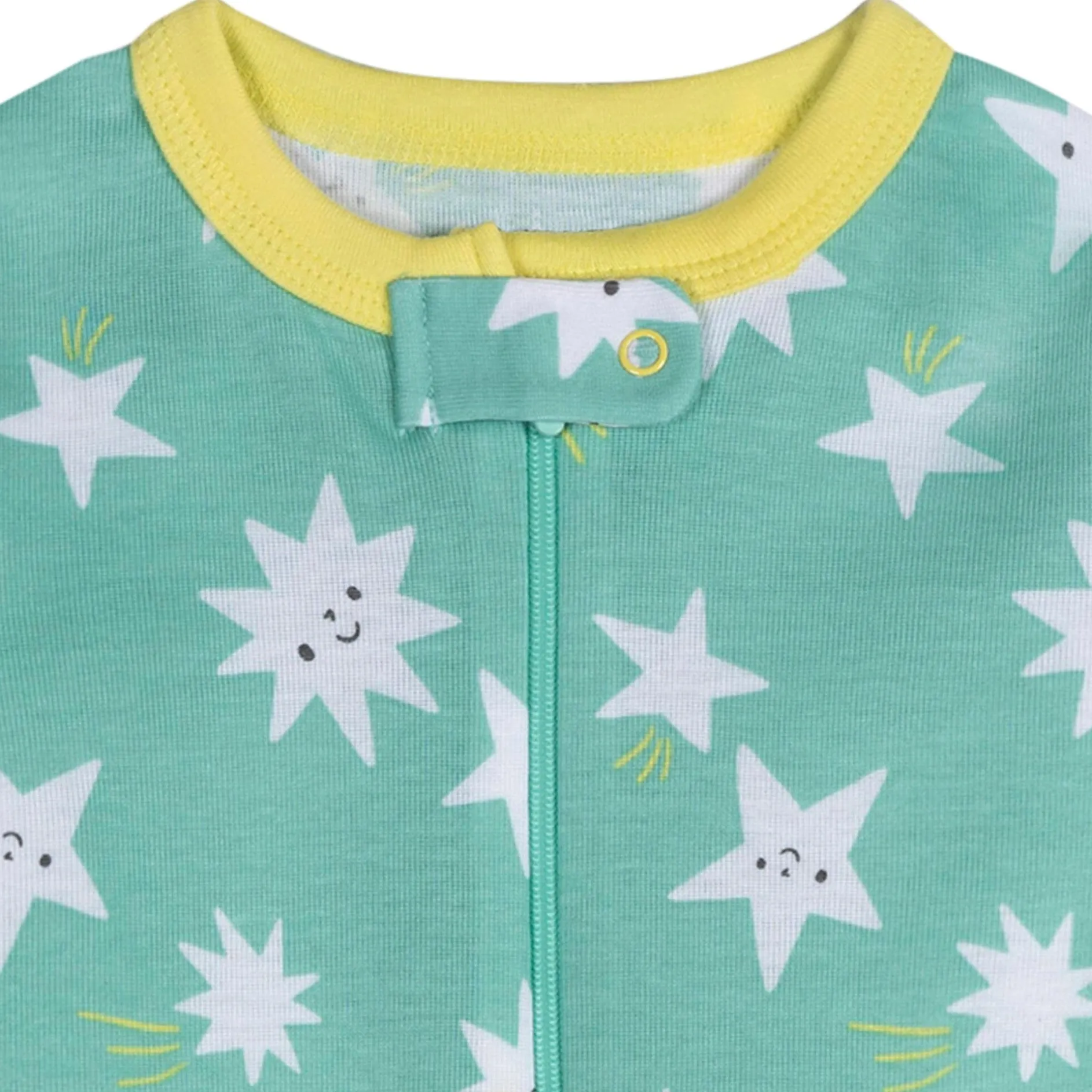 3-Pack Baby Neutral Goodnight Footless Pajamas