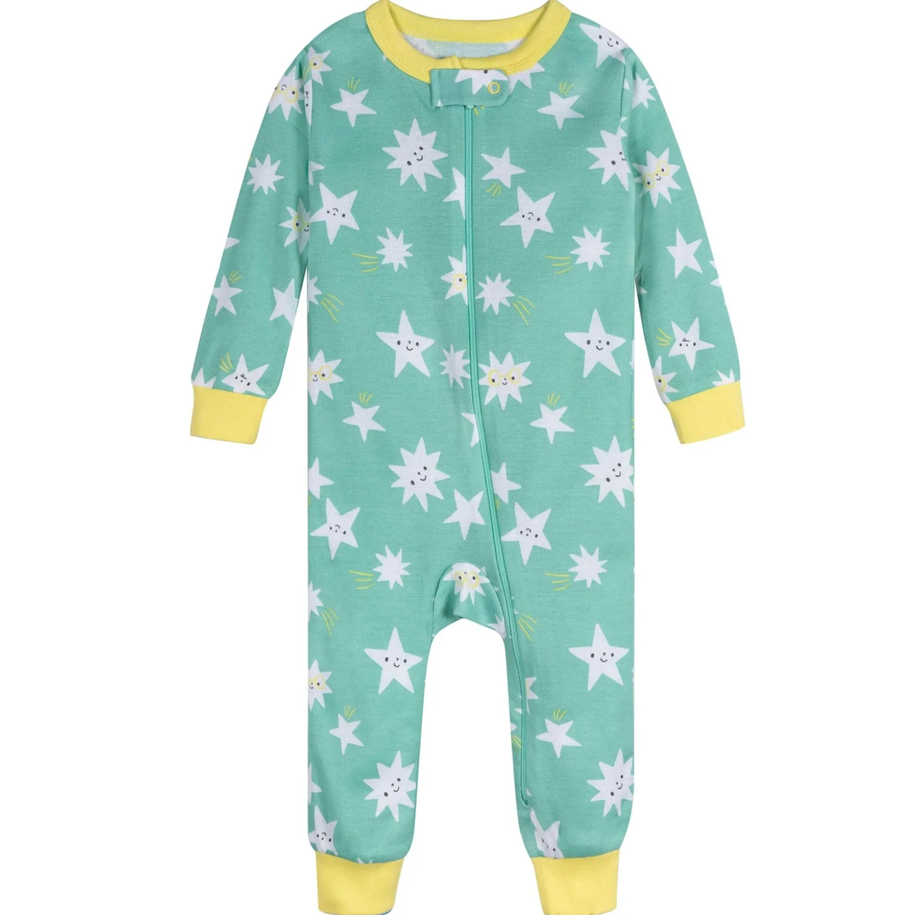 3-Pack Baby Neutral Goodnight Footless Pajamas