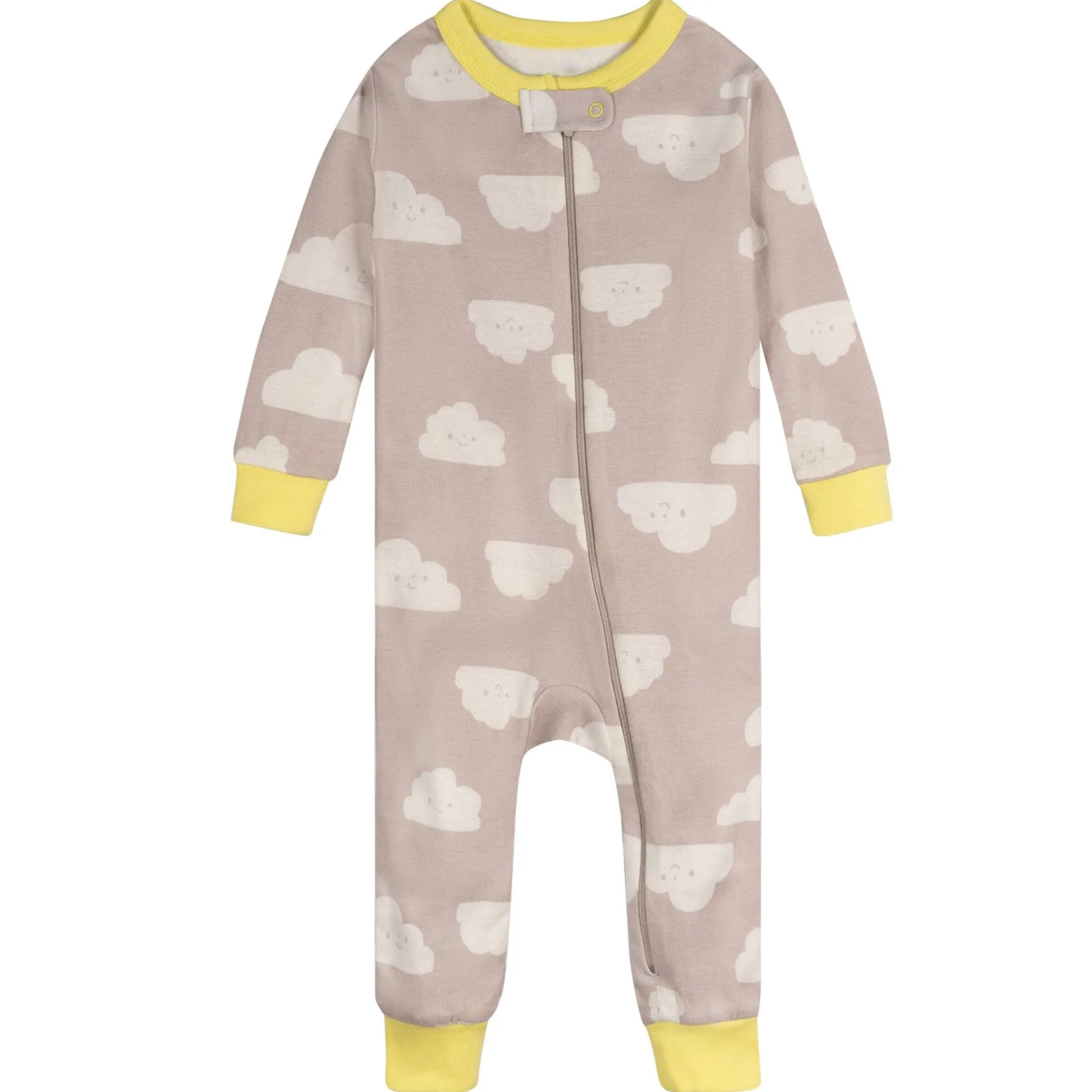 3-Pack Baby Neutral Goodnight Footless Pajamas