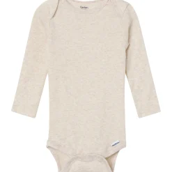 6-Pack Baby Neutral Gray, Black and Brown Long Sleeve Bodysuits