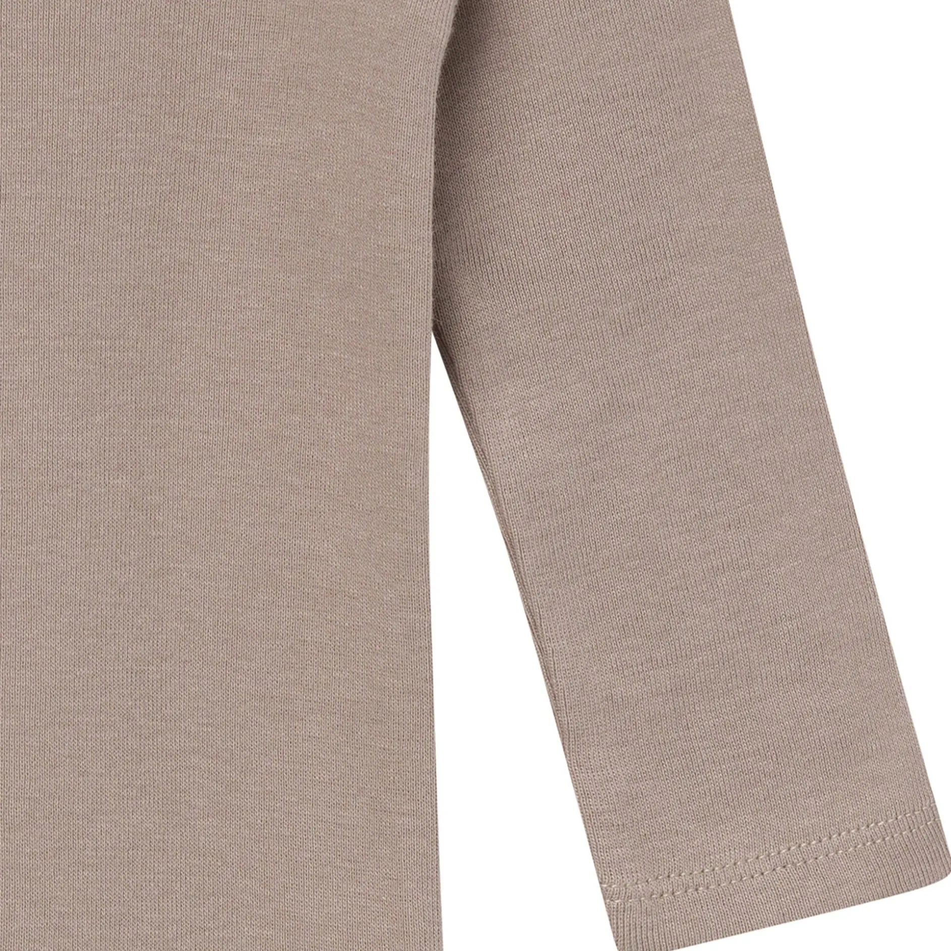 6-Pack Baby Neutral Gray, Black and Brown Long Sleeve Bodysuits