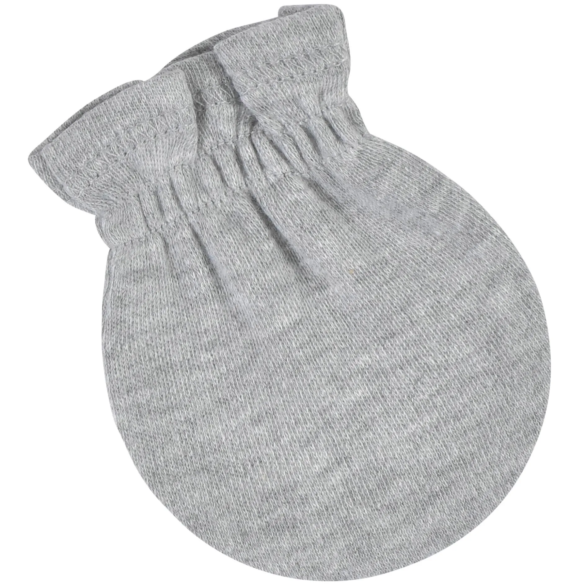 8-Pack Baby Neutral Gray Heather No Scratch Mittens
