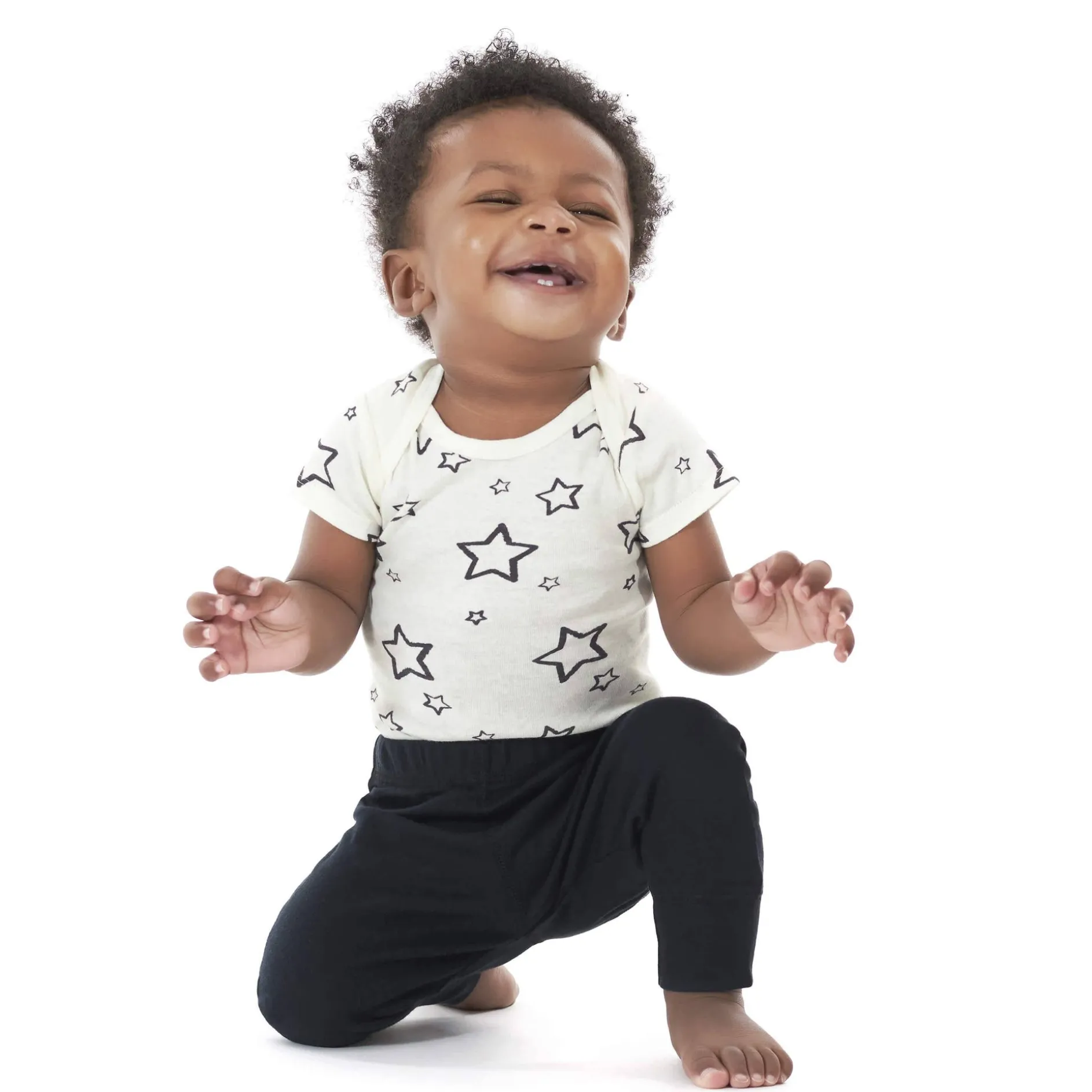 4-Pack Baby Neutral Gray Heather Pants