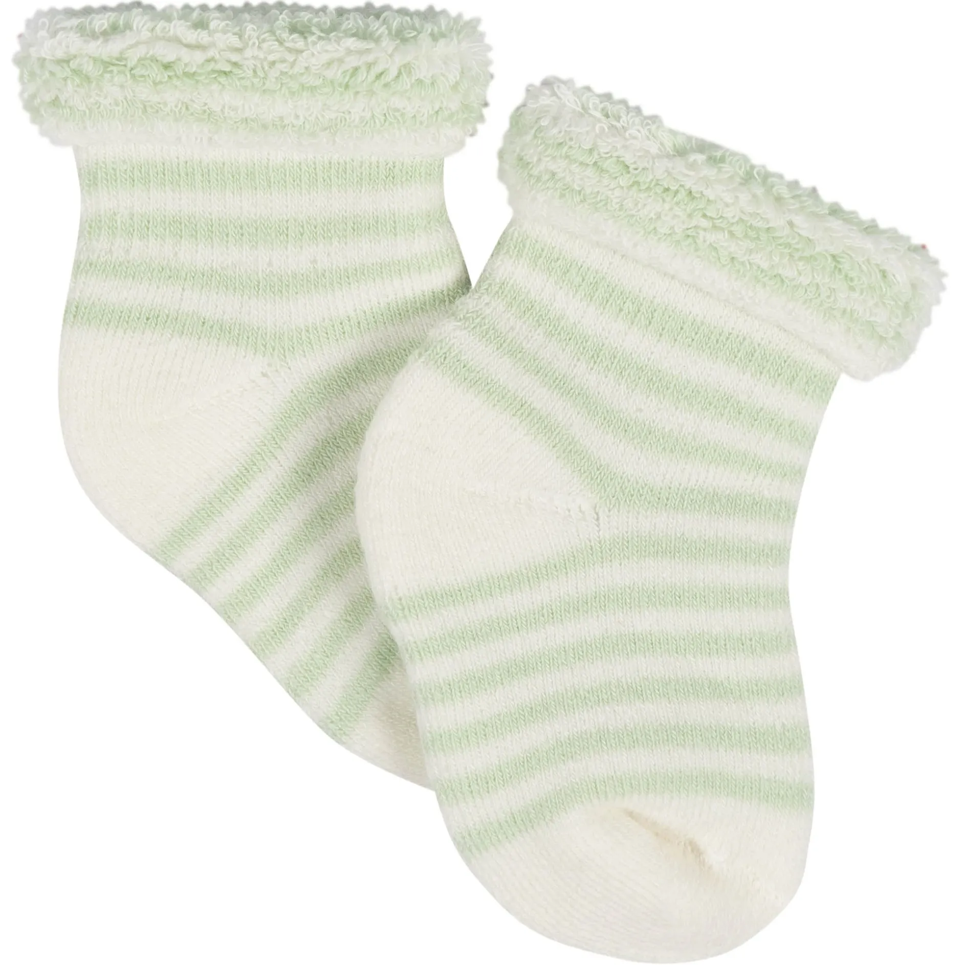 12-Pack Baby Neutral Happy Veggies Terry Wiggle Proof® Socks