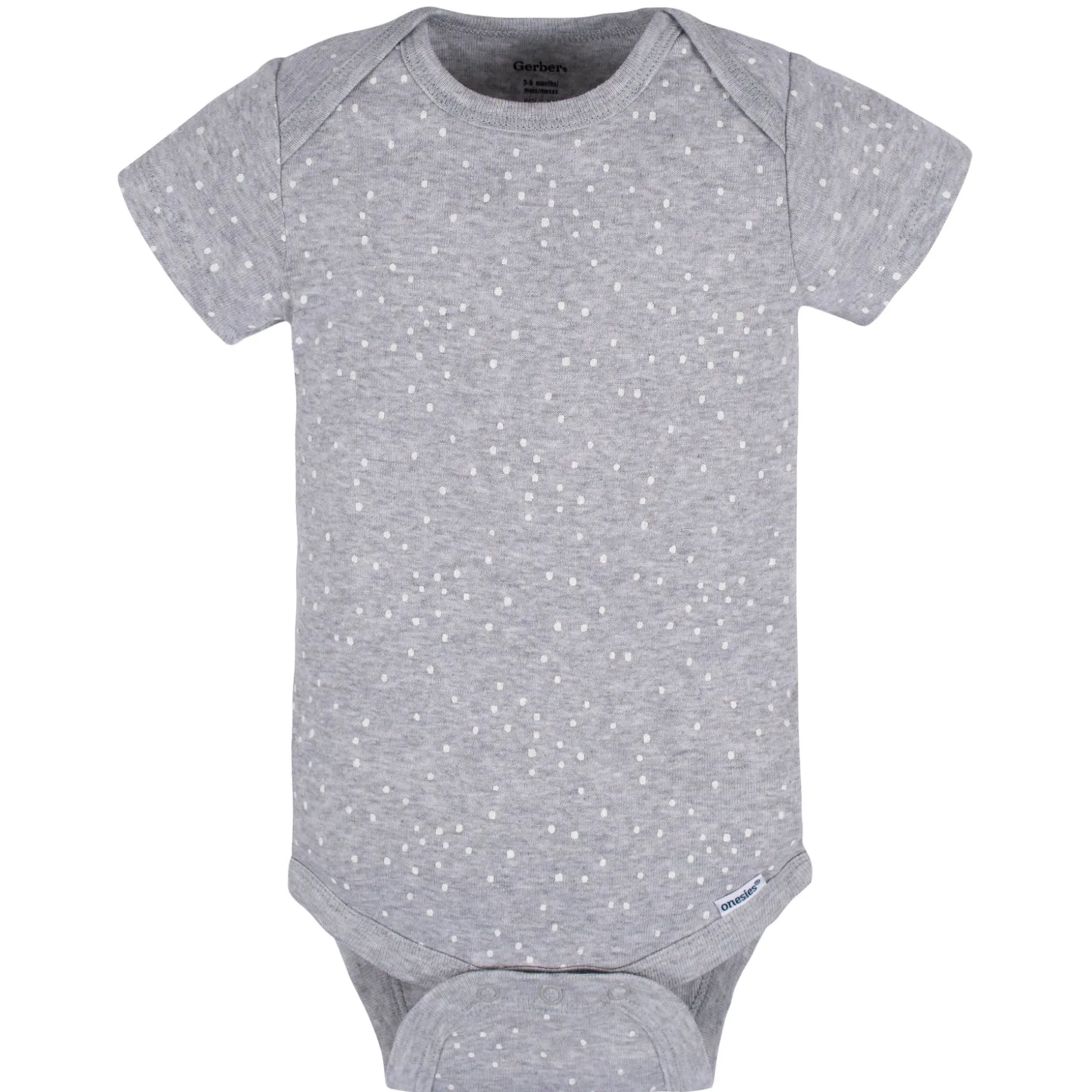 5-Pack Baby Neutral Happy Veggies Onesies® Bodysuits