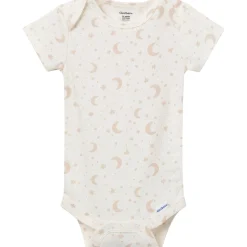 3-Pack Baby Neutral Hot Air Balloon Short Sleeve Onesies® Bodysuits