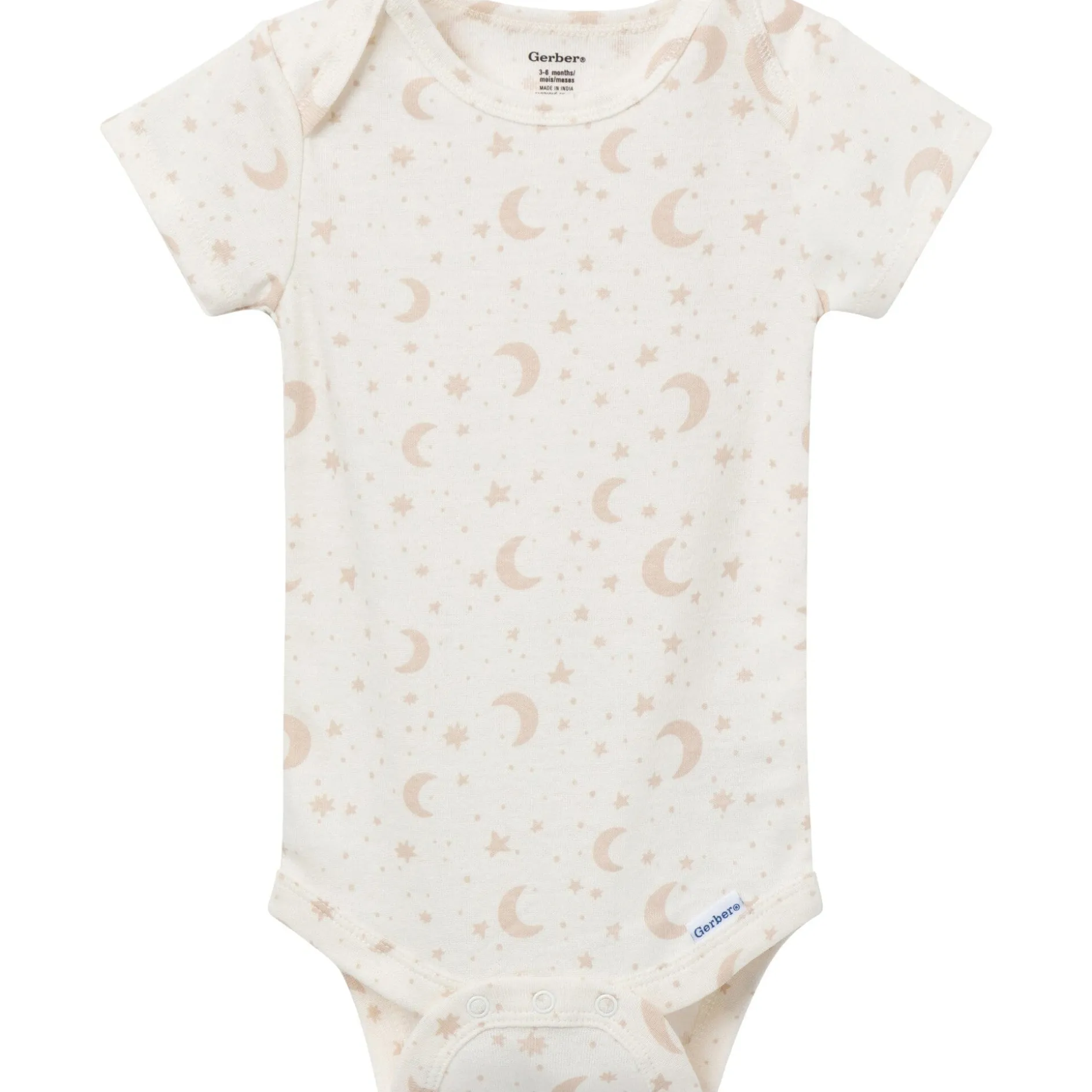 3-Pack Baby Neutral Hot Air Balloon Short Sleeve Onesies® Bodysuits
