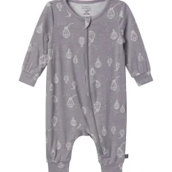 2-Pack Baby Neutral Hot Air Balloon Zip Front Viscose Rompers