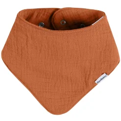 10-Pack Baby Neutral Multi Browns Muslin Bandana Bibs