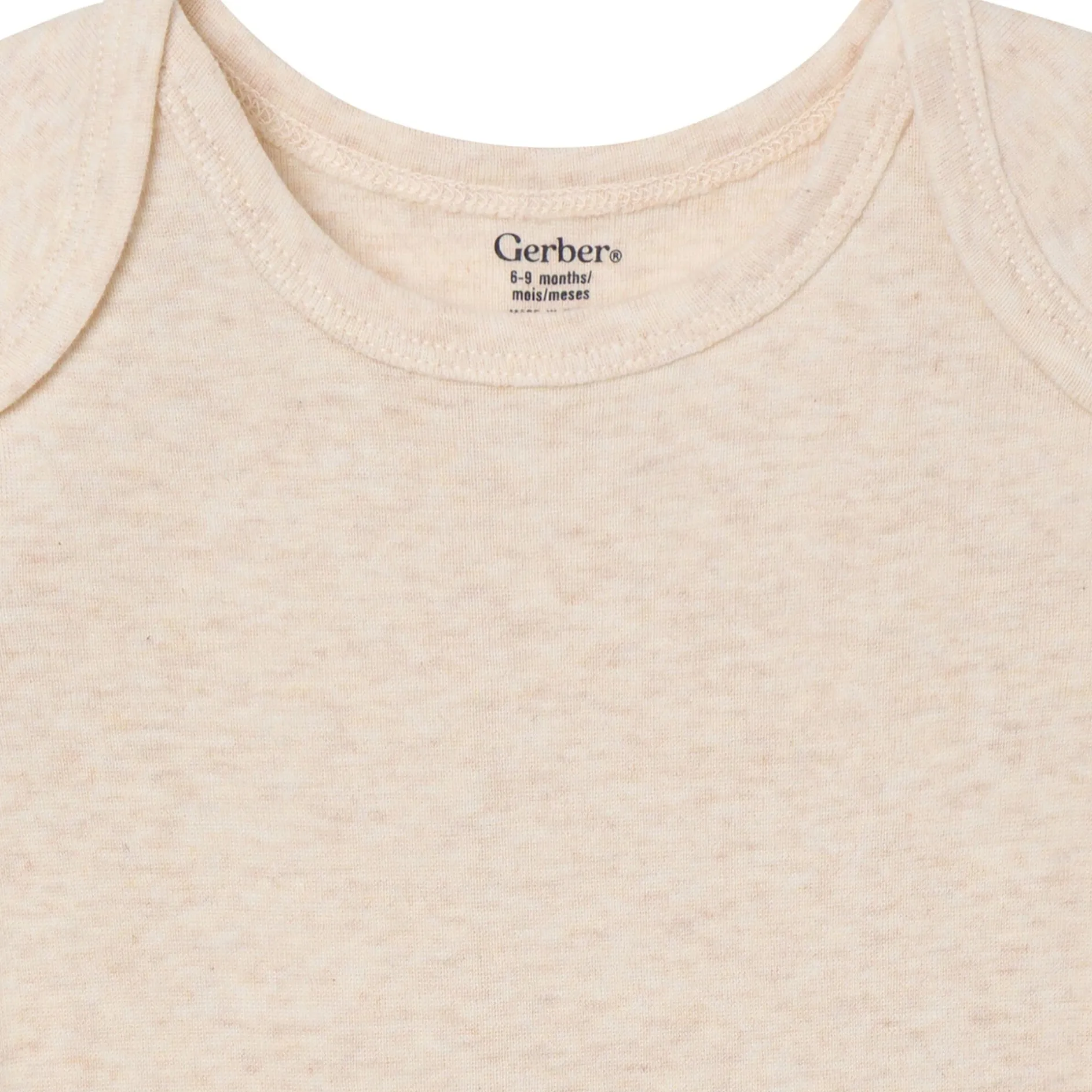 8-Pack Baby Neutral Neutral Tones Short Sleeve Bodysuits