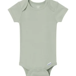 8-Pack Baby Neutral Neutral Tones Short Sleeve Bodysuits