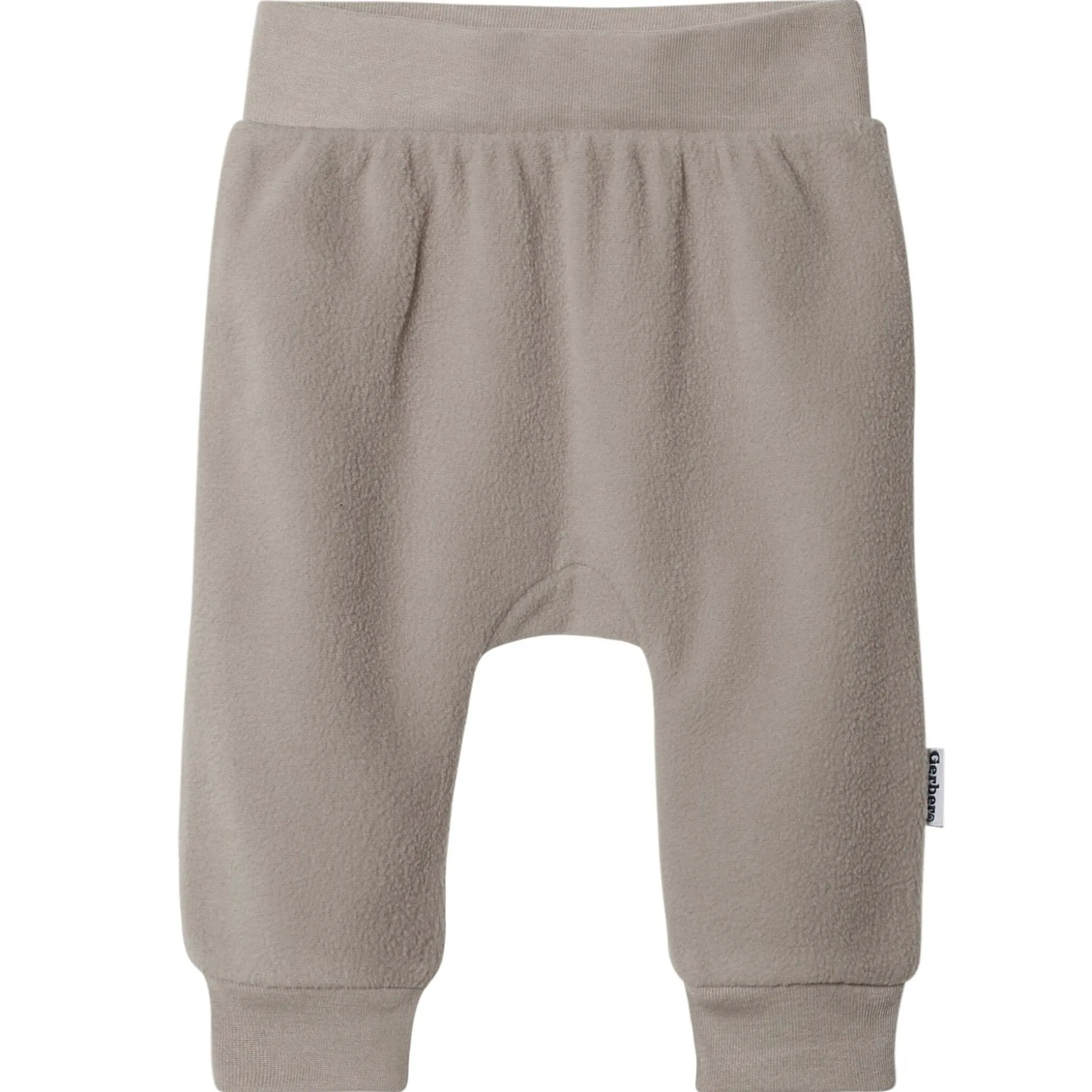 4-Pack Baby Neutral Oatmeal Heather and Stripes Fleece Pants