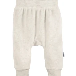 4-Pack Baby Neutral Oatmeal Heather and Stripes Fleece Pants