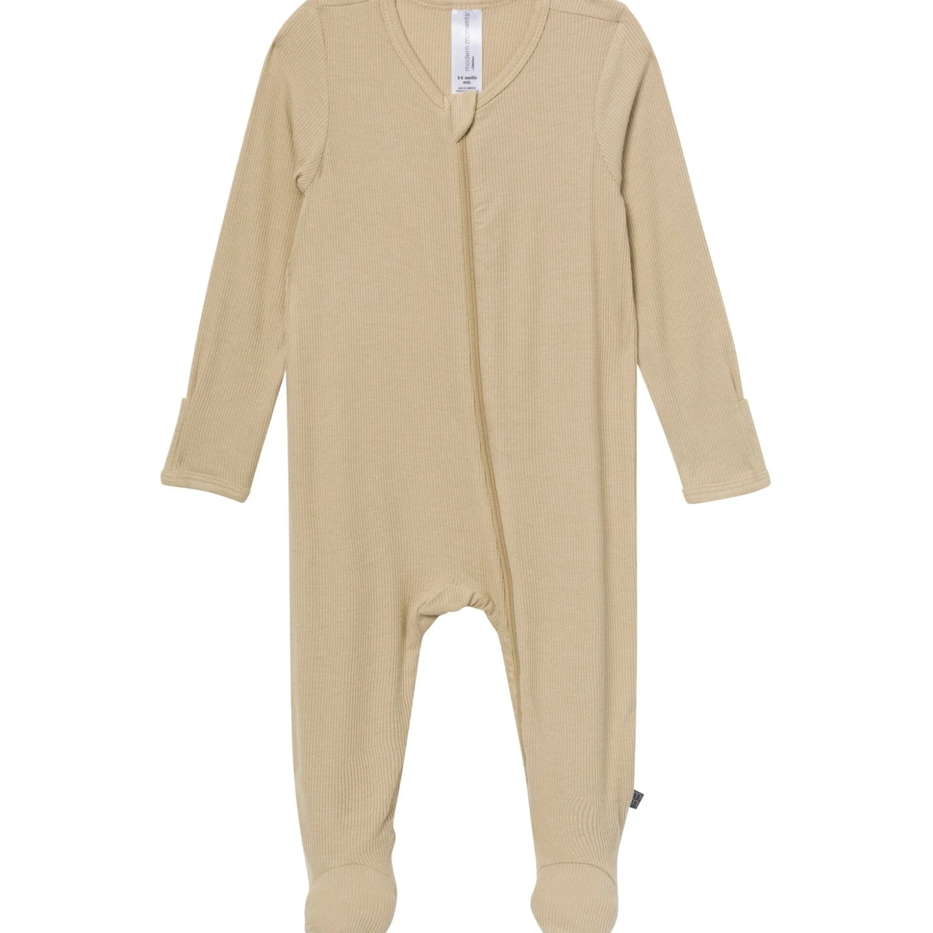 2-Pack Baby Neutral Pears Sleep 'N Plays with Mitten Cuffs