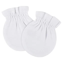 12-Pack Baby Neutral Pink, Gray, & White No Scratch Mittens
