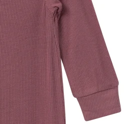 2-Pack Baby Neutral Plums Zip Front Viscose Rompers