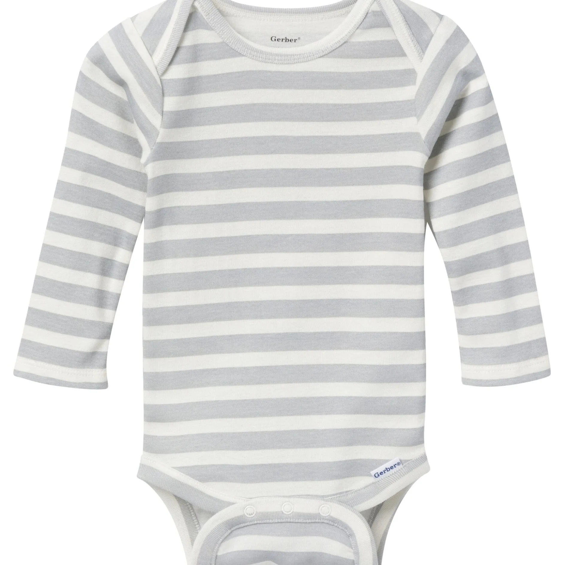 6-Pack Baby Neutral Polar Bear Bodysuits