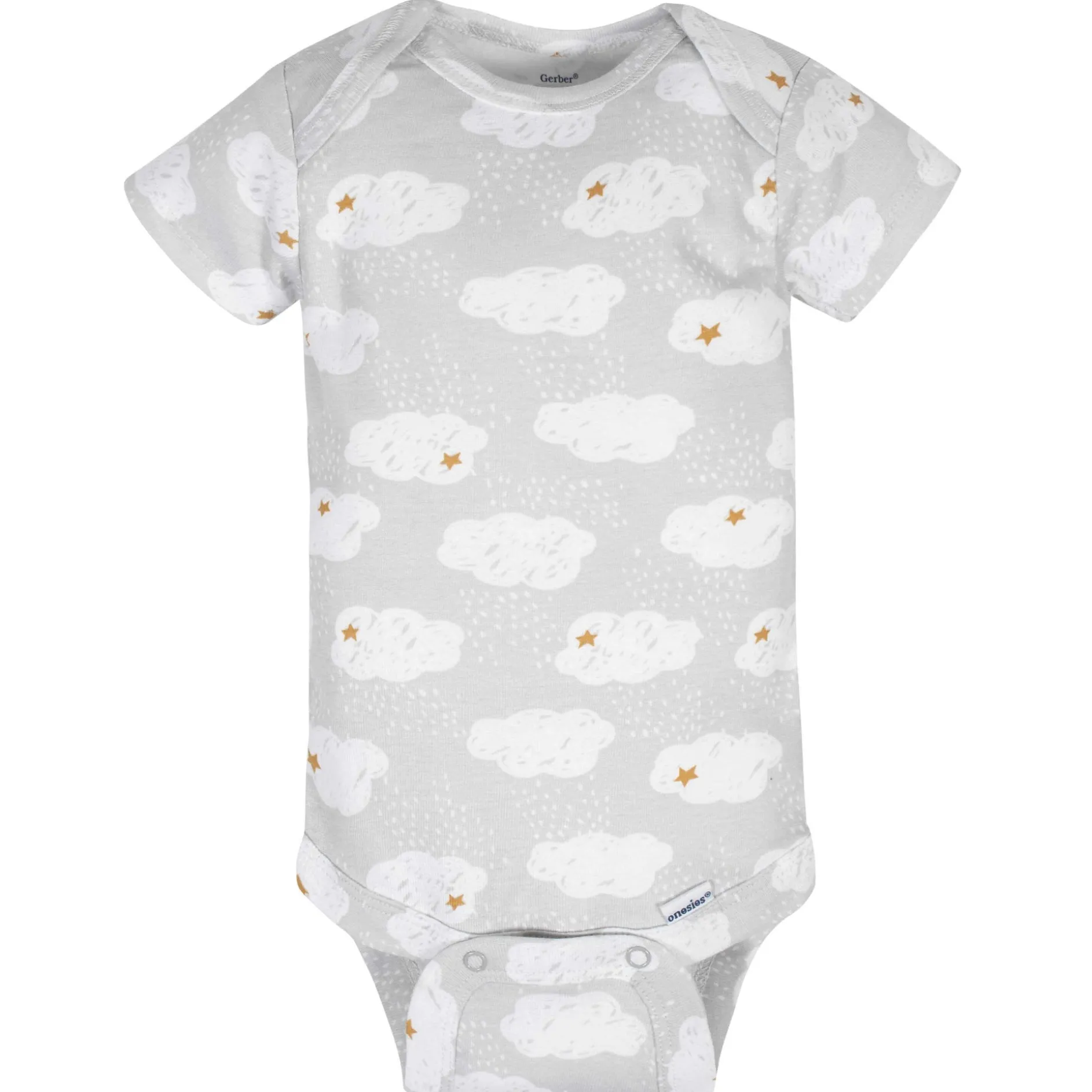 8-Pack Baby Neutral Sheep Short Sleeve Onesies® Bodysuits