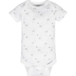 8-Pack Baby Neutral Sheep Short Sleeve Onesies® Bodysuits